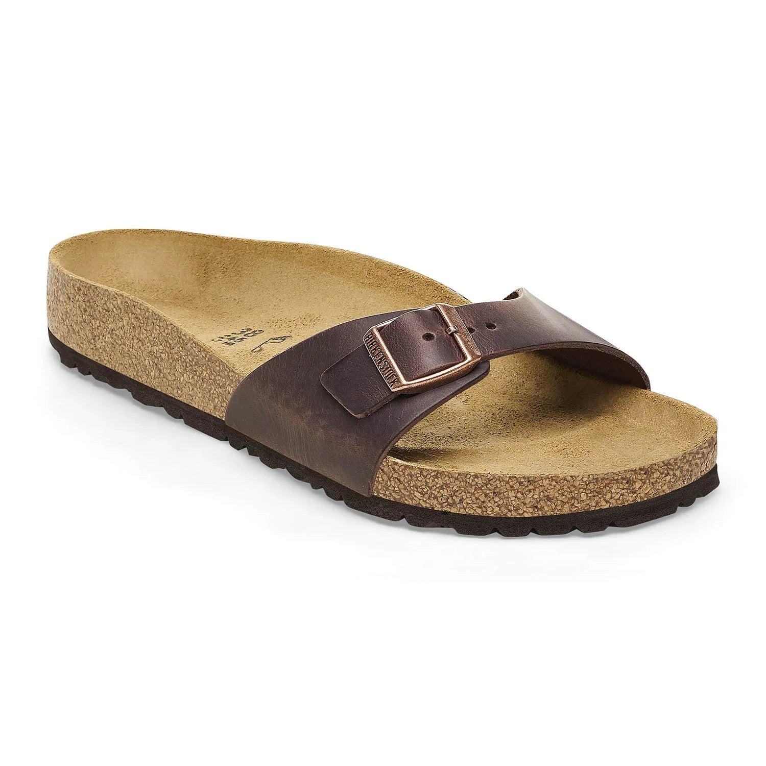 Birkenstock Madrid Birko-Flor Narrow Dark Brown