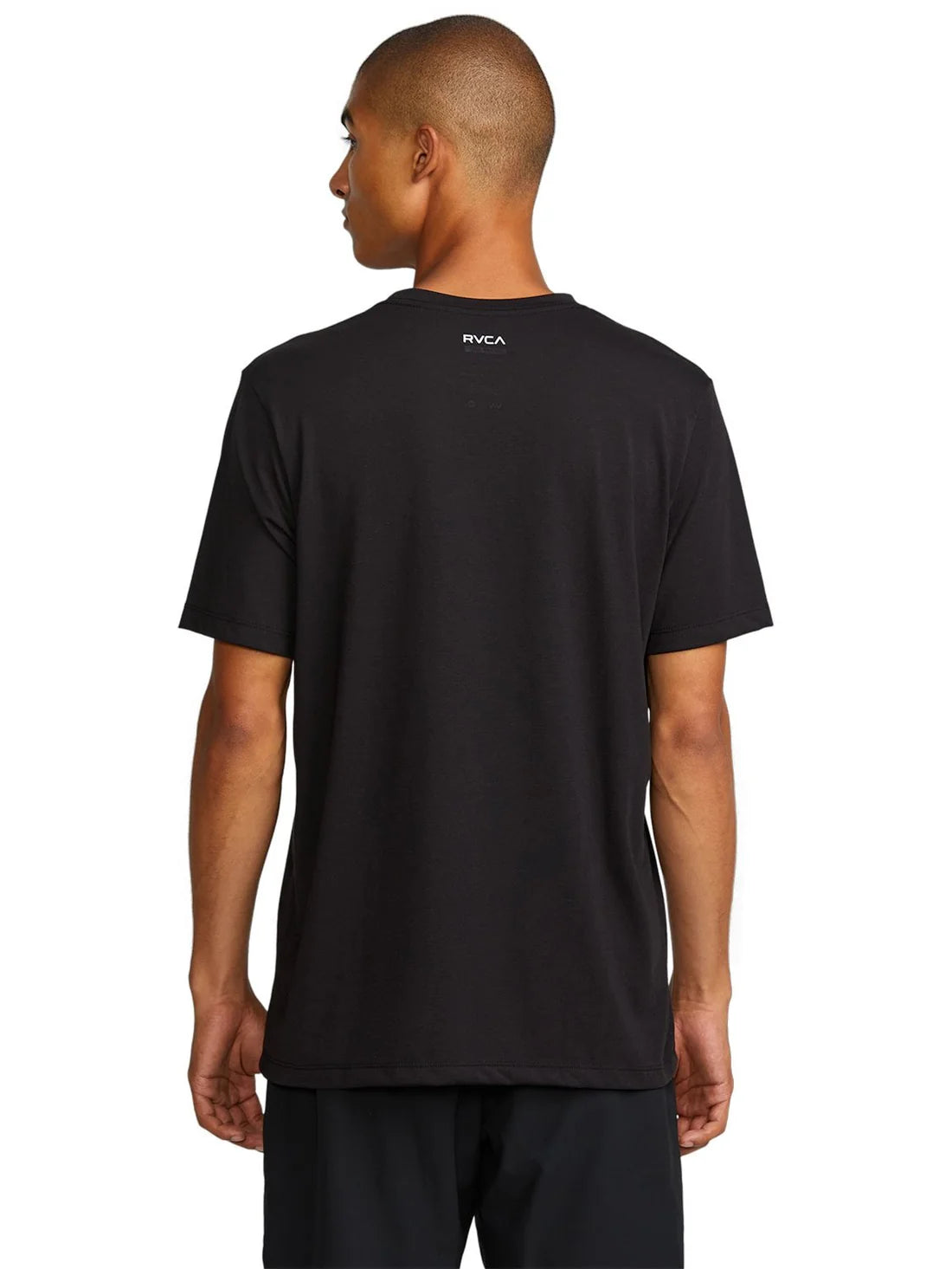 RVCA Mens VA Icon Ss Tee Black