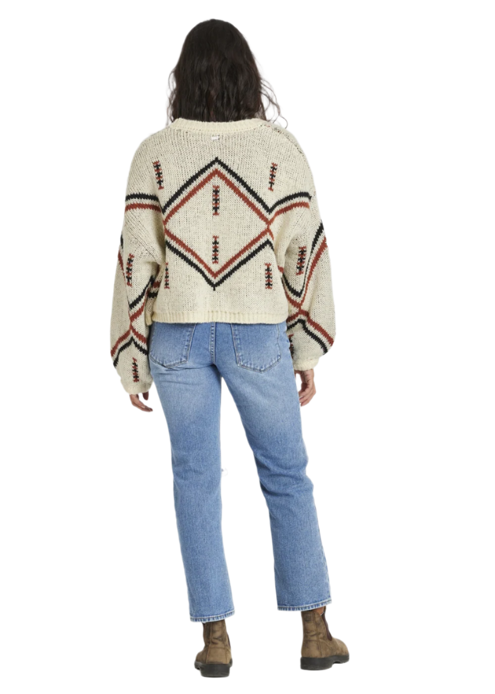 Sisstr Womens Ibiza Islander Sweater Sea Salt