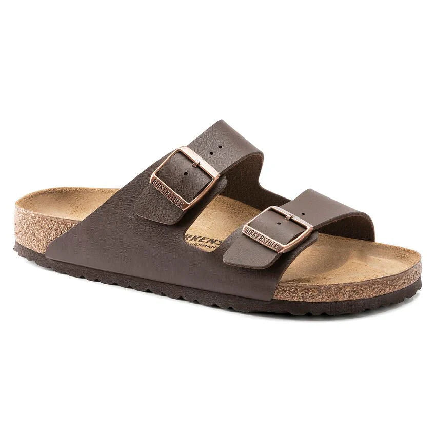 Birkenstock Arizona Birko-Flor Dark Brown Narrow