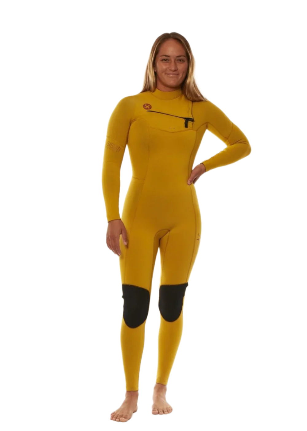 Sisstr Womens 7 Seas 3-2 Chest Zip Gold
