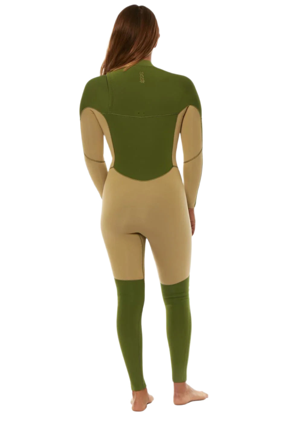 Sisstr Womens 7 Seas 3-2 Chest Zip Green