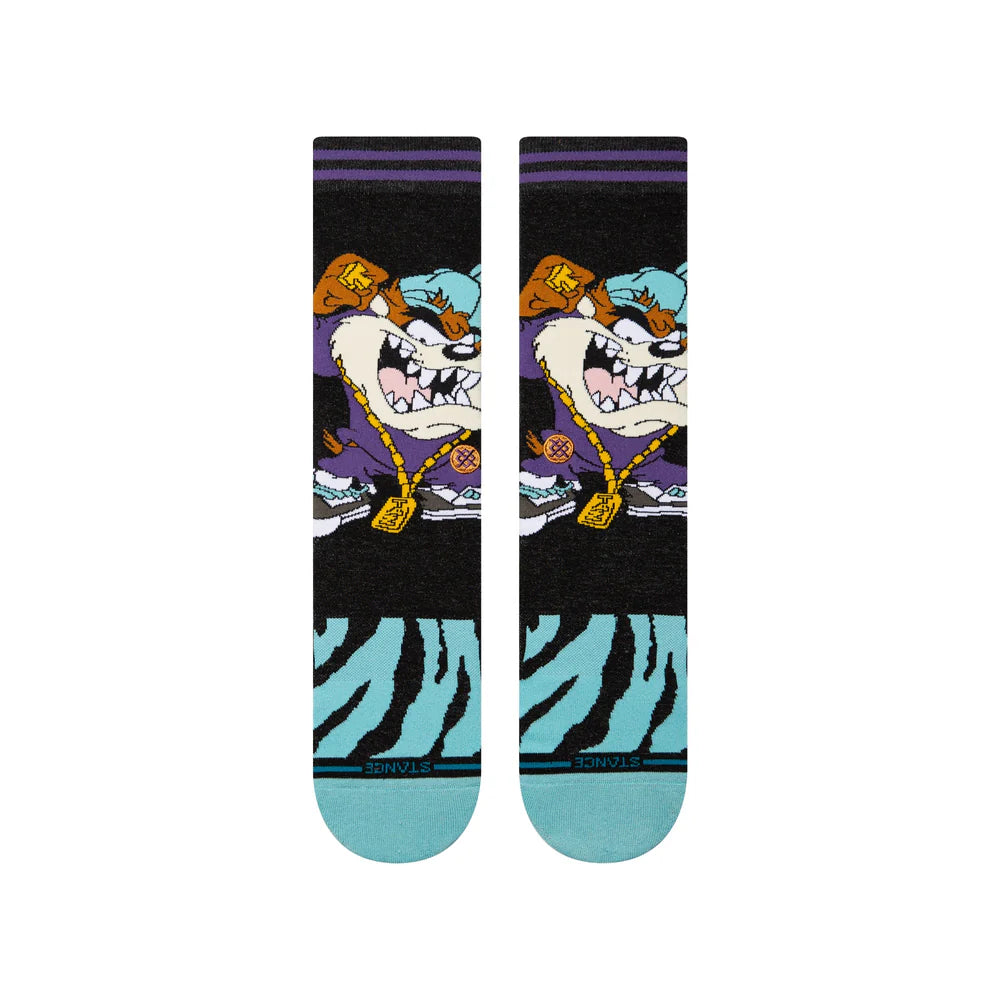 Stance Unisex Taz Crew Socks Black