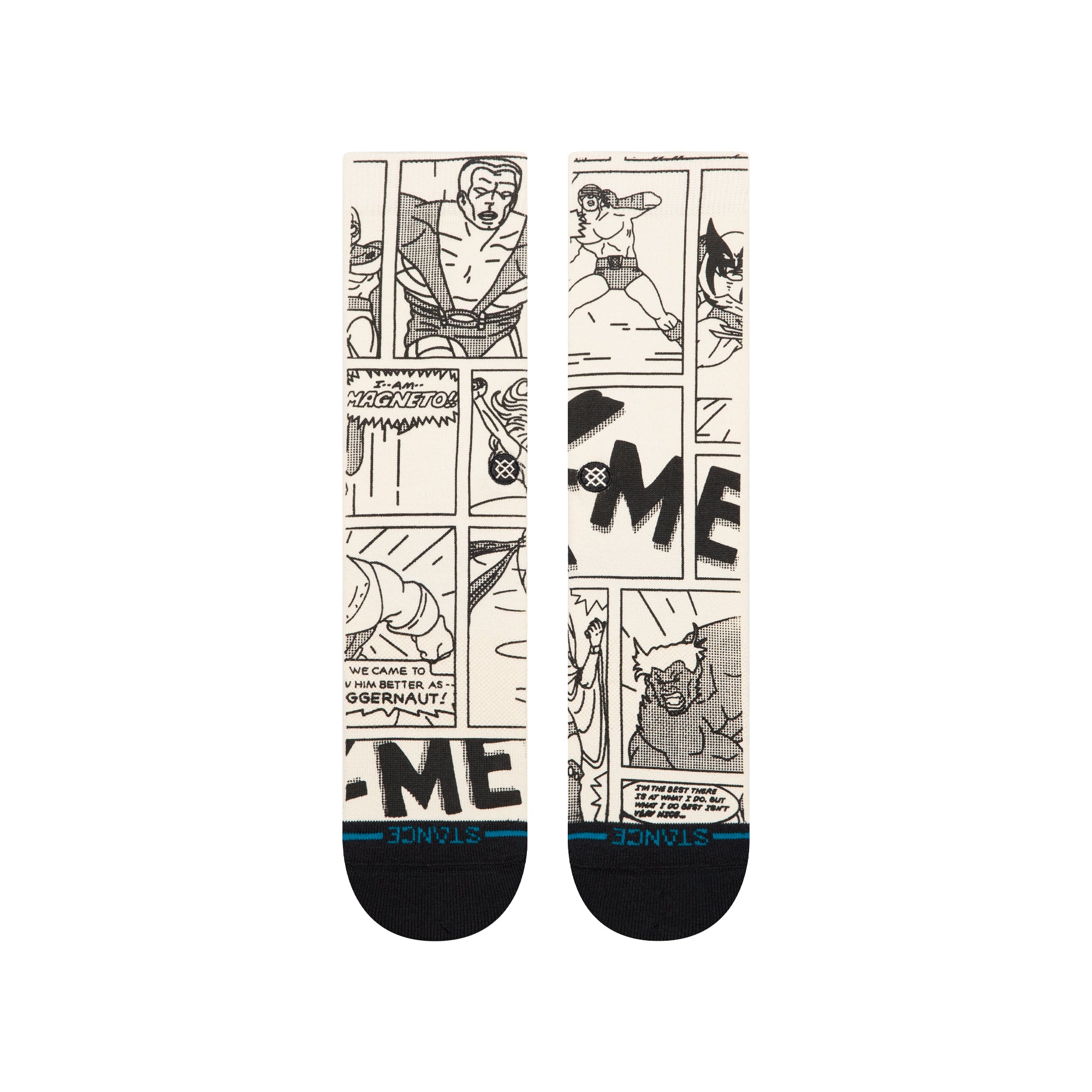 Stance Unisex Good VS Bad Crew Black White