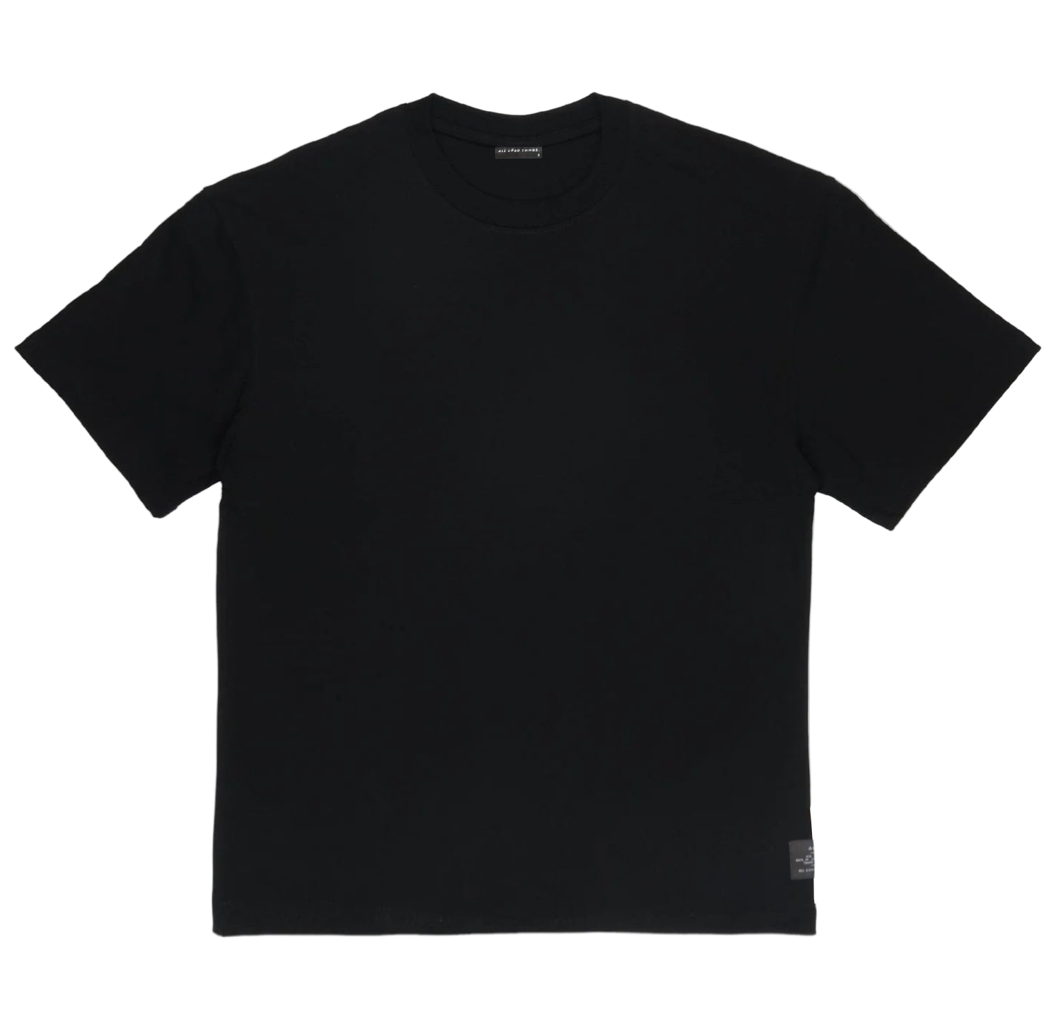 AGT Mens Oversized Cotton Boxy Ss Tee