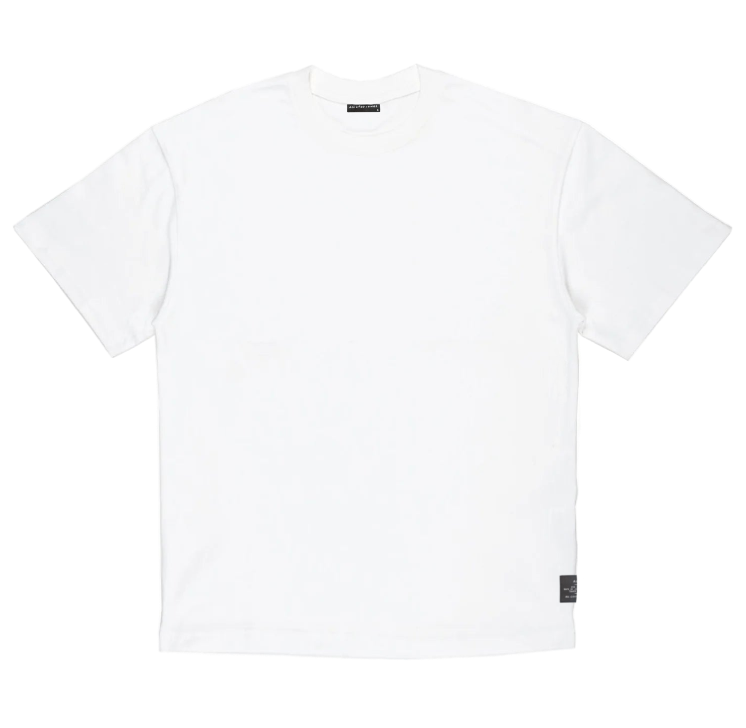 AGT Mens Oversized Cotton Boxy Ss Tee