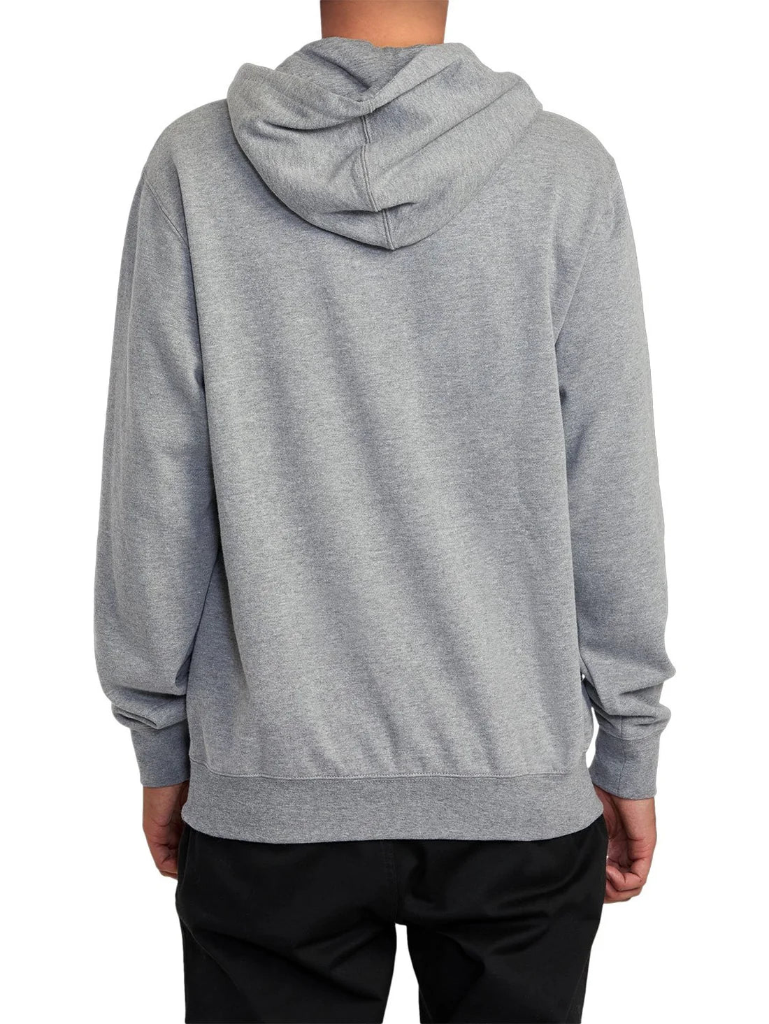 RVCA Mens Big RVCA Hoodie Athletic Heather