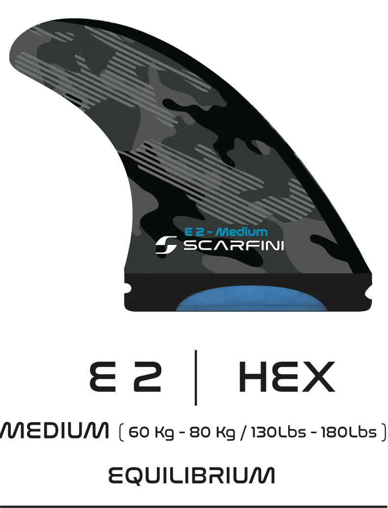 Scarfini E-2 Equilibrium Thruster Fin Set
