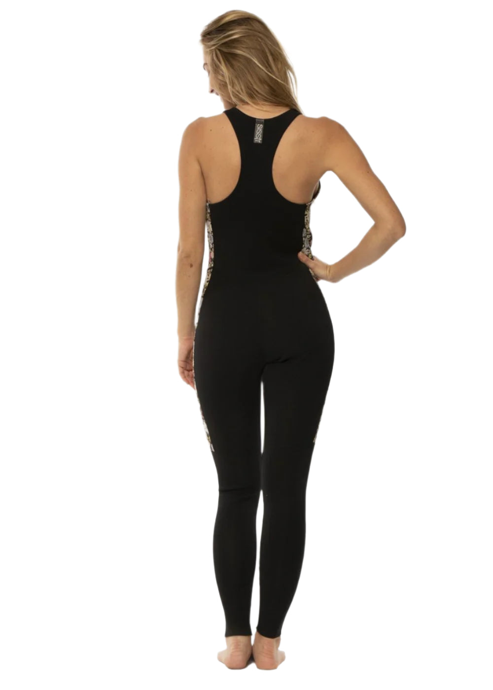 Sisstr Womens 2-2 Long Jane Zip Front Black