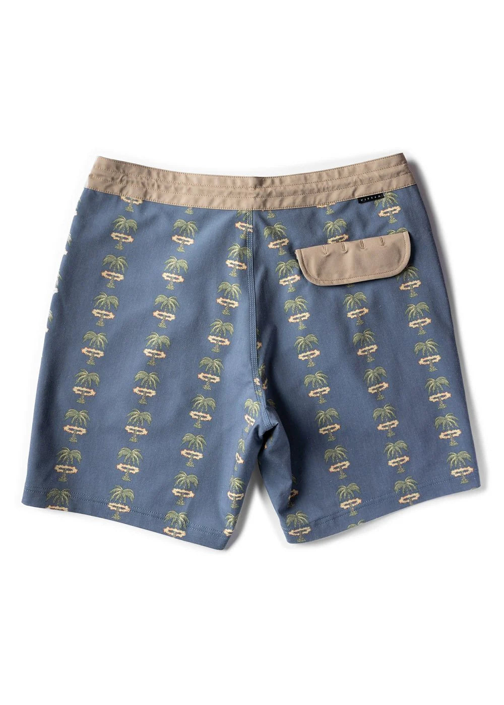 Vissla Mens Atomic Palms 17.5 Boardshort Midnight