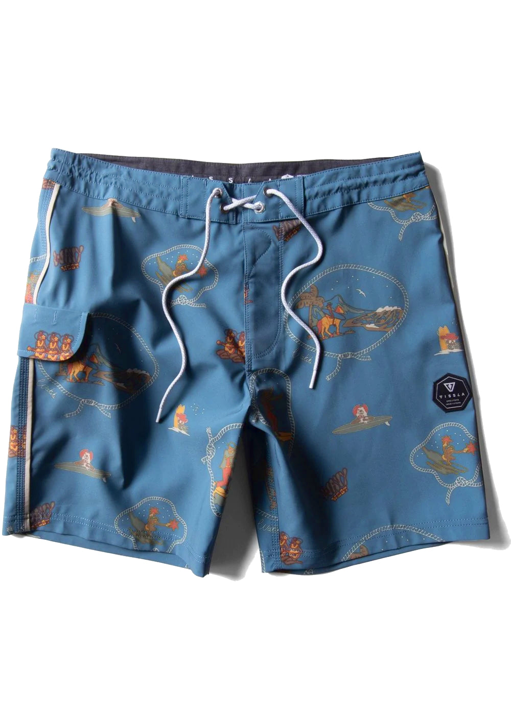 Vissla 17.5" Mens Soren Wavy West Boardshort