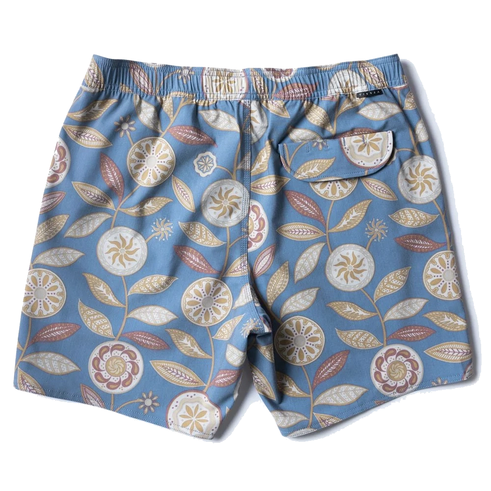 Vissla Mens Medallions 16.5" Ecolastic Dark Denim