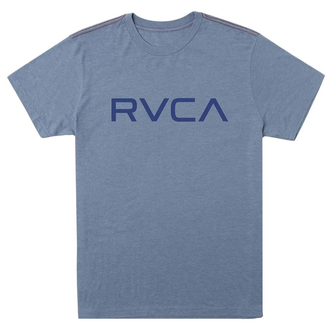 RVCA Mens Big RVCA Ss Tee Blue