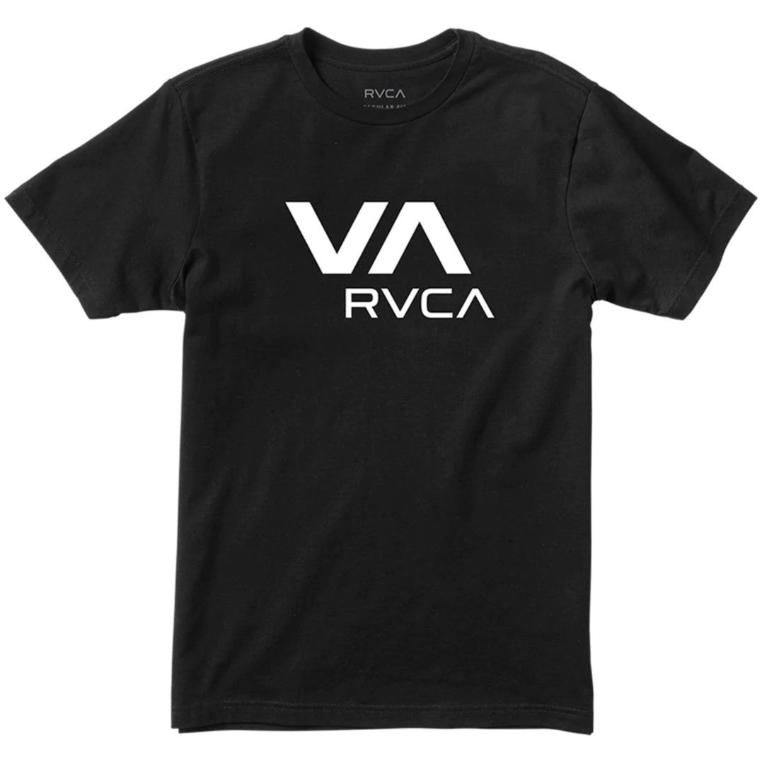 RVCA Mens VA RVCA Ss Tee Black