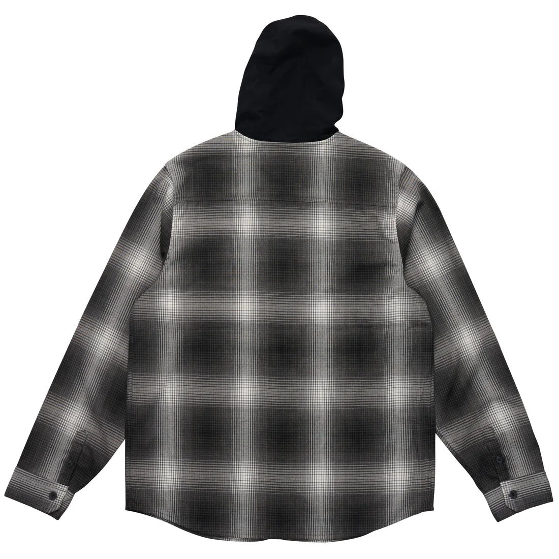 Salty Crew Mens Fathom Ls Hooded Shirt Charcoal