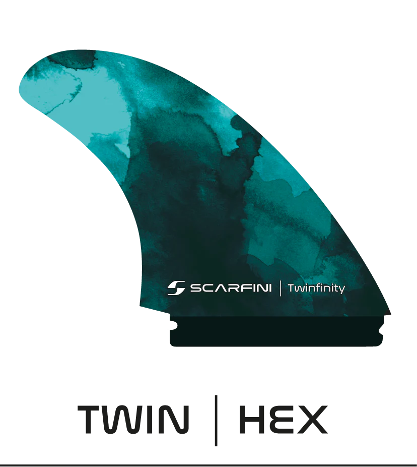 Scarfini Twin + Stabilizer Fin Set