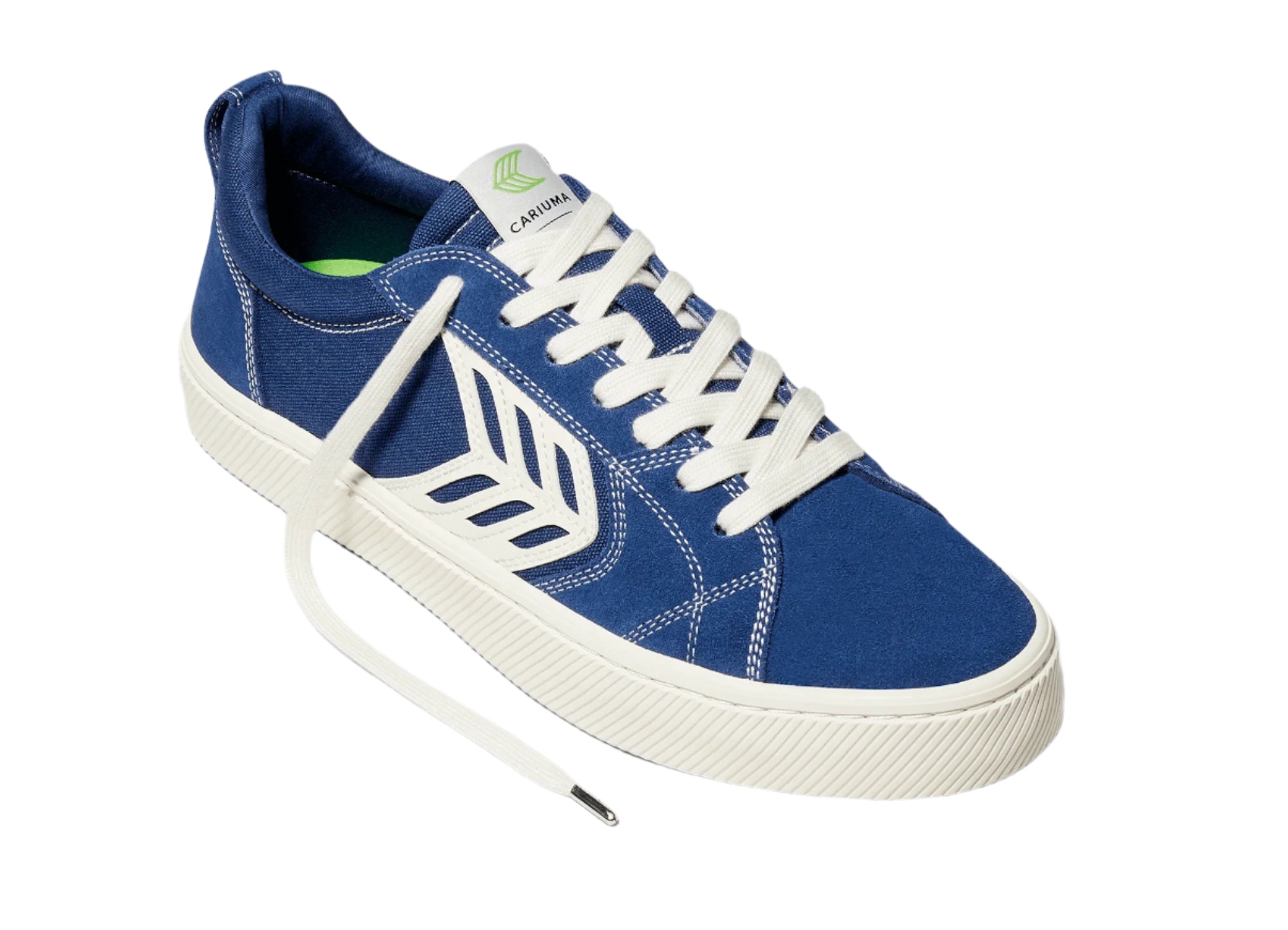 Cariuma Catiba Pro Skate Mystery Blue Suede Canvas