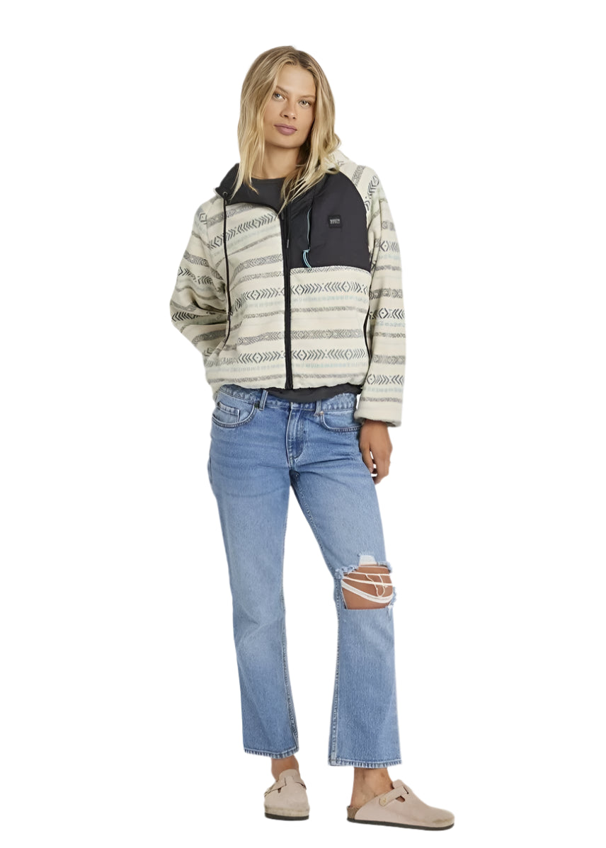Sisstr Womens Full Moon Reversible Jacket Phantom