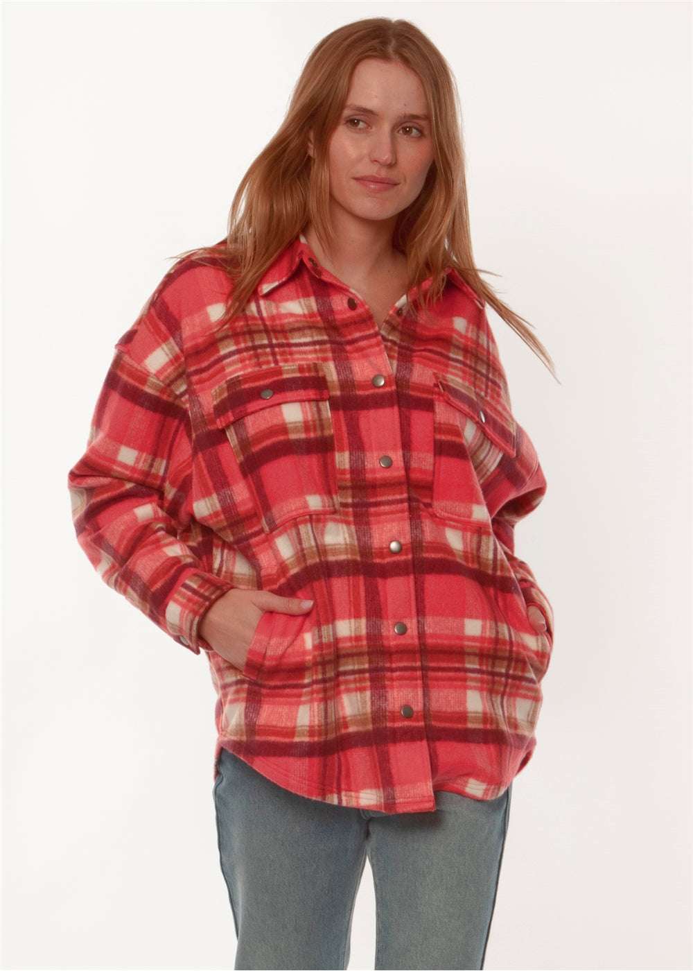 Sisstr Womens Skypark E-Cozy Jacket Lava