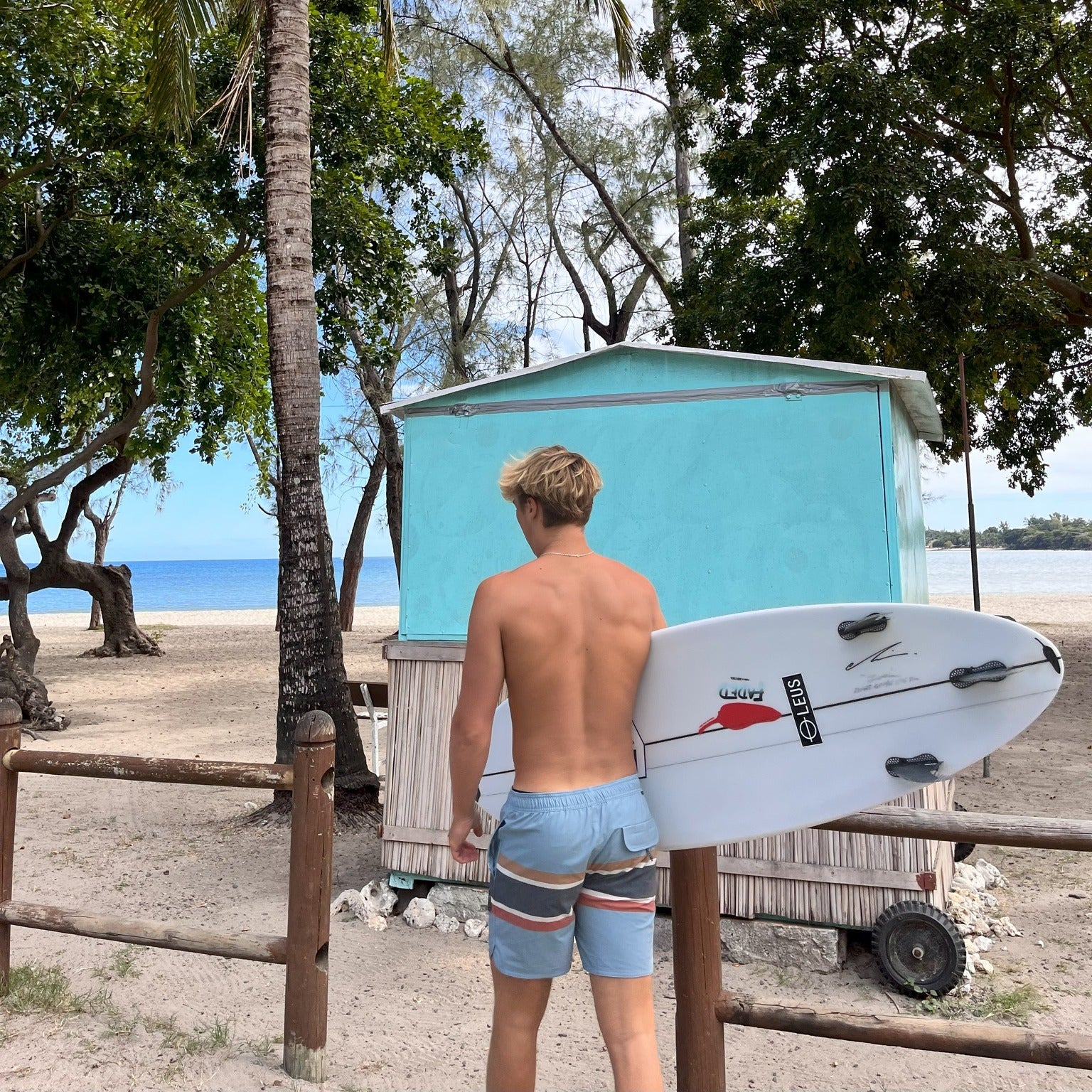 Upcycled coconut boardshorts: A sustainable and stylish way to surf