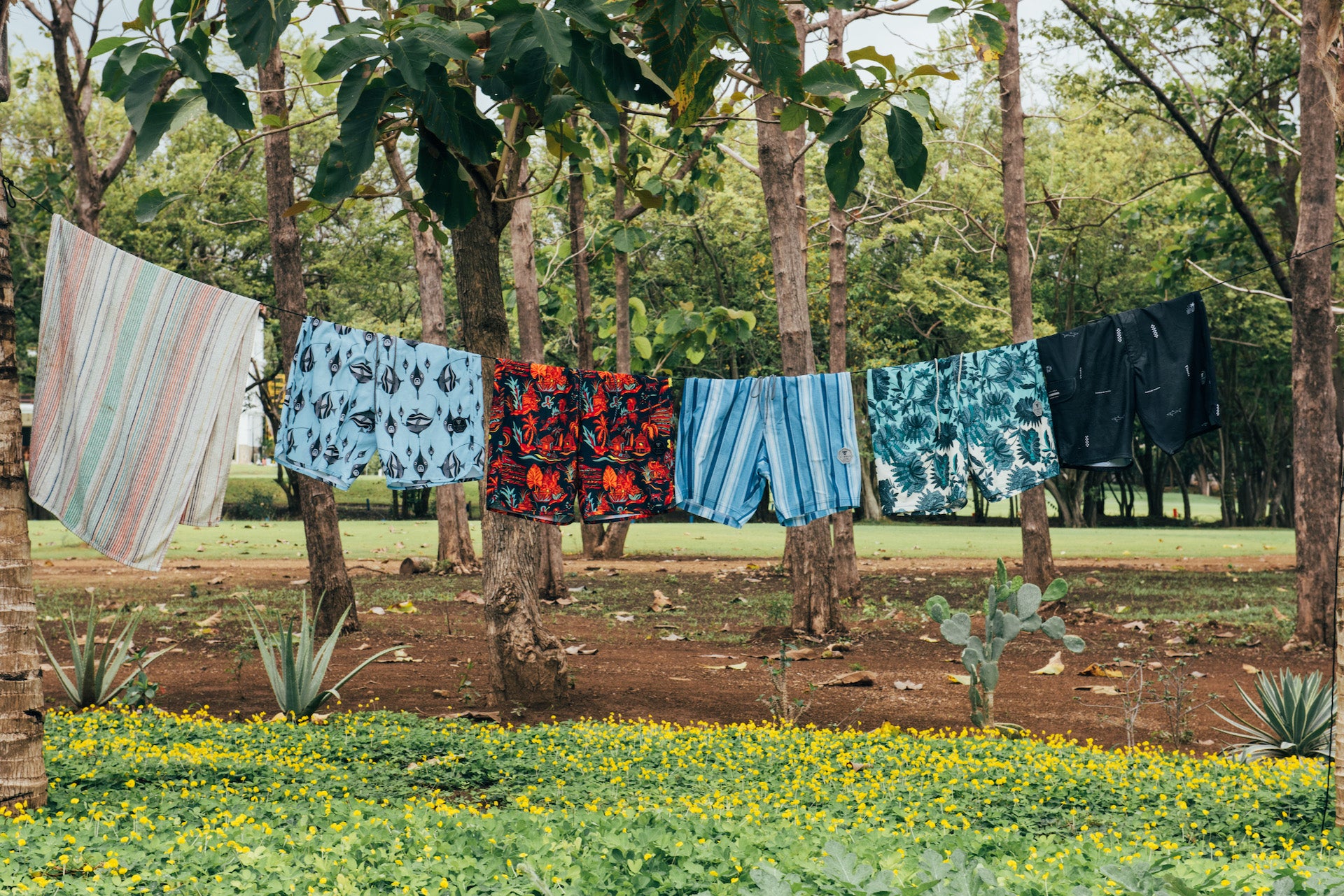 Upcycled Coconut Boardshorts