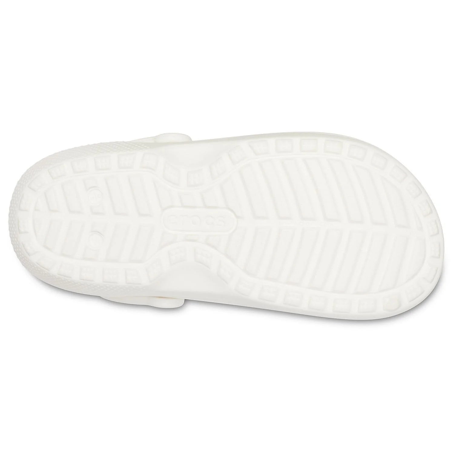 Crocs Unisex Classic Lined Clog White Grey