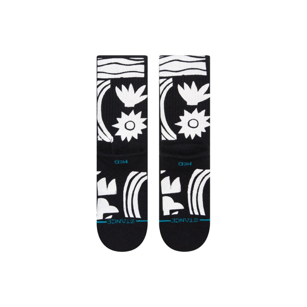 Stance Womens Cut It Out Crew Socks Black