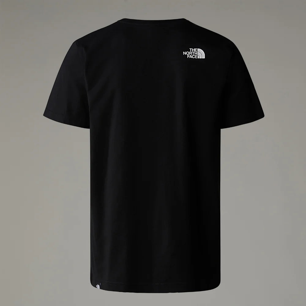 North Face Unisex Simple Dome Ss Tee Black