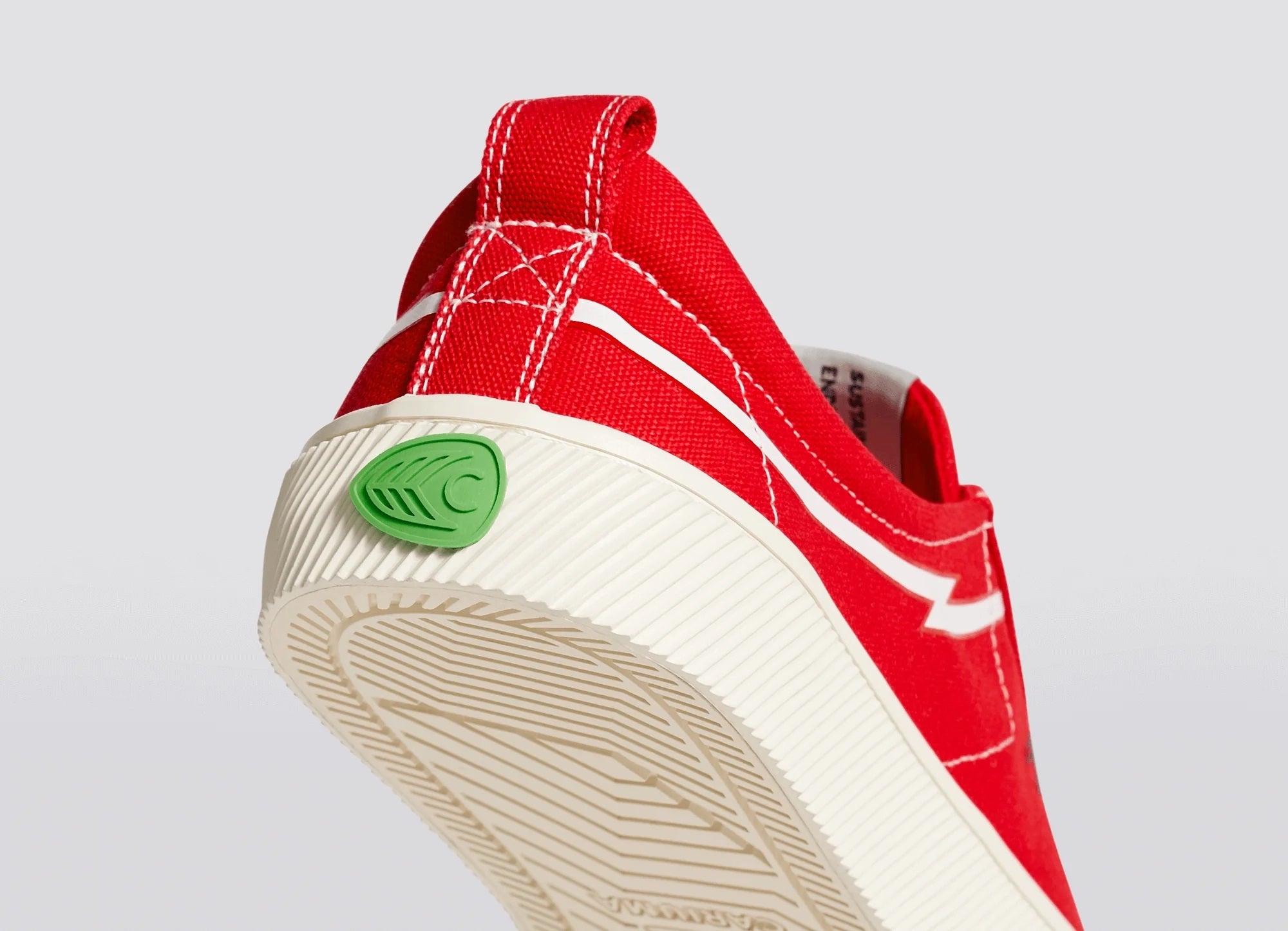 Cariuma OCA Low Gerry Lopez Red Canvas Sneaker