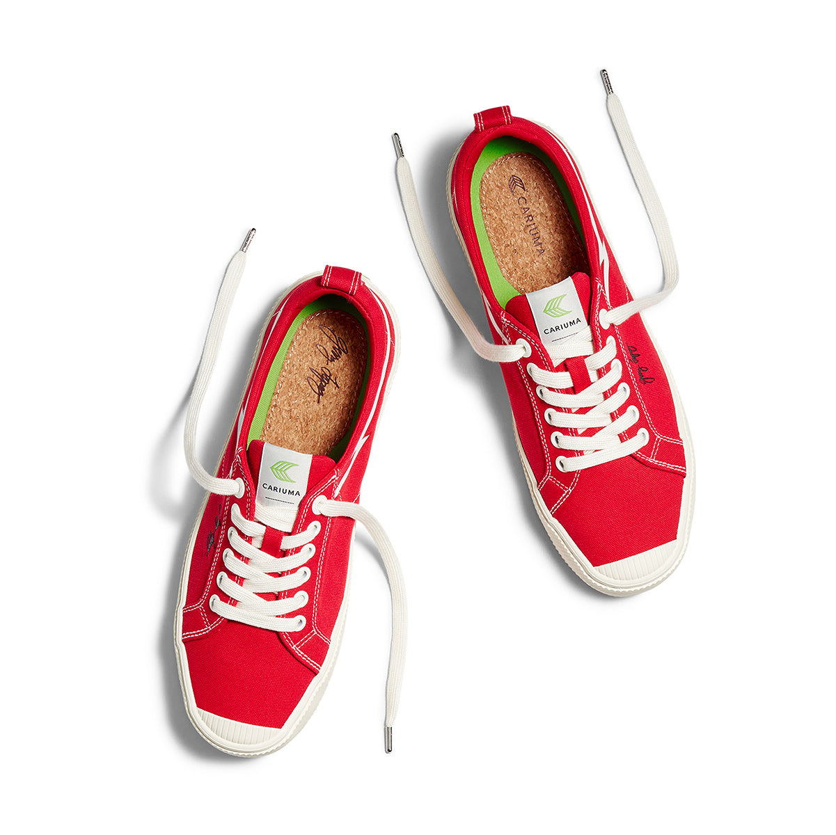 Cariuma OCA Low Gerry Lopez Red Canvas Sneaker