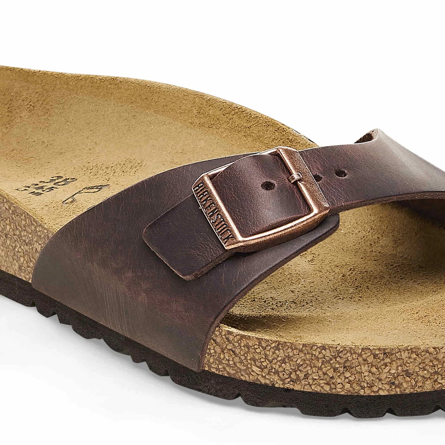 Birkenstock Madrid Birko-Flor Narrow Dark Brown