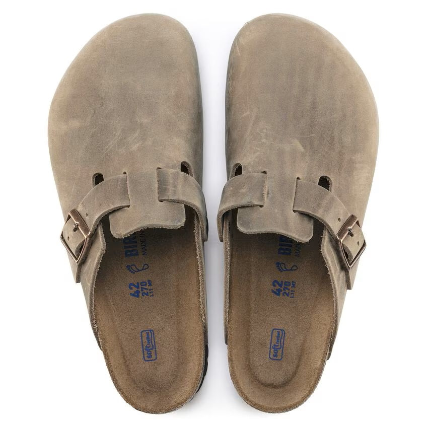 Birkenstock Uni Boston Oiled Leather Regular TOB
