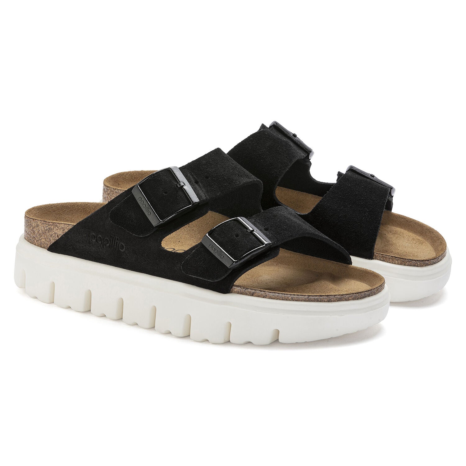 Birkenstock Arizona Chunky Suede Platform Narrow S