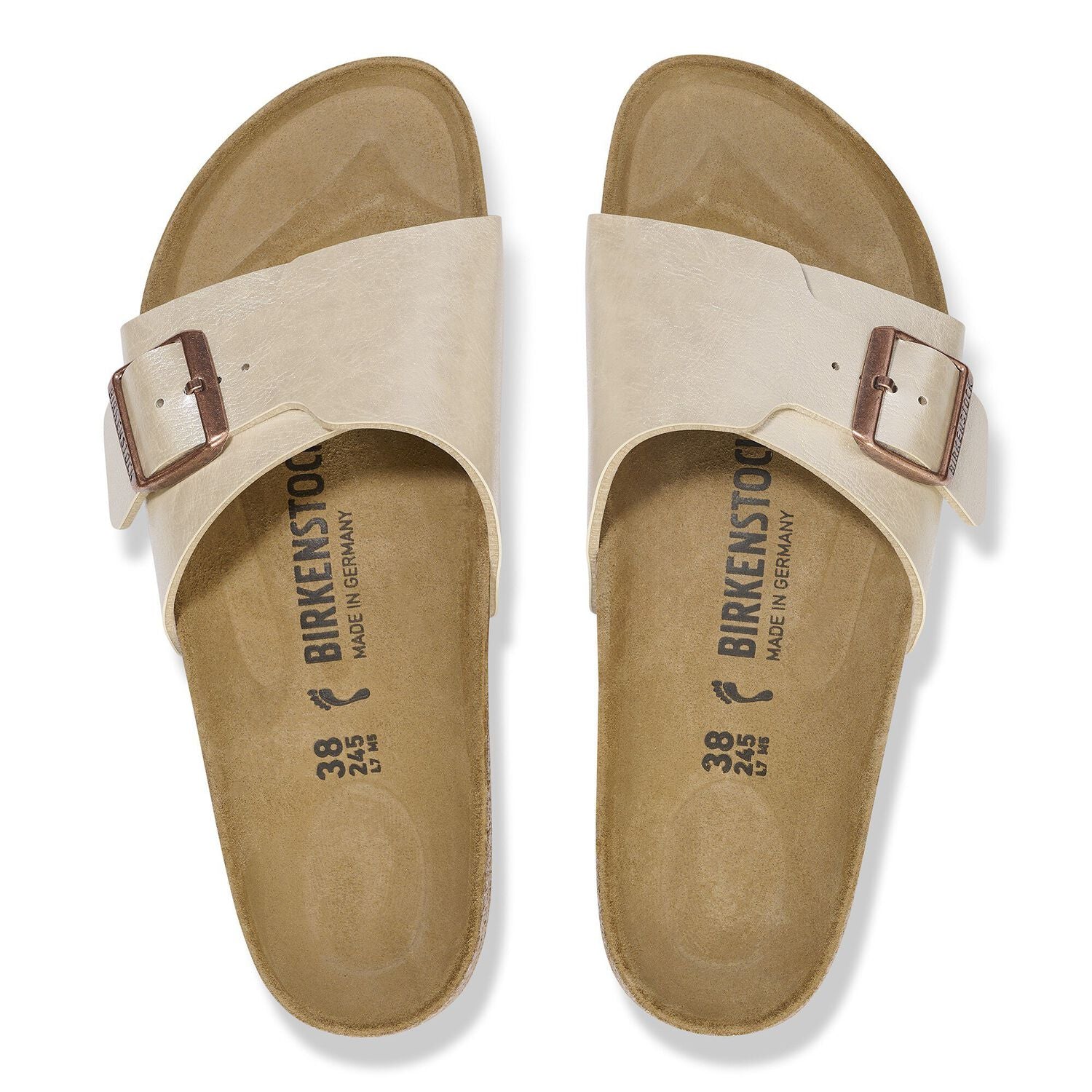 Birkenstock Catalina BF Graceful Pearl White