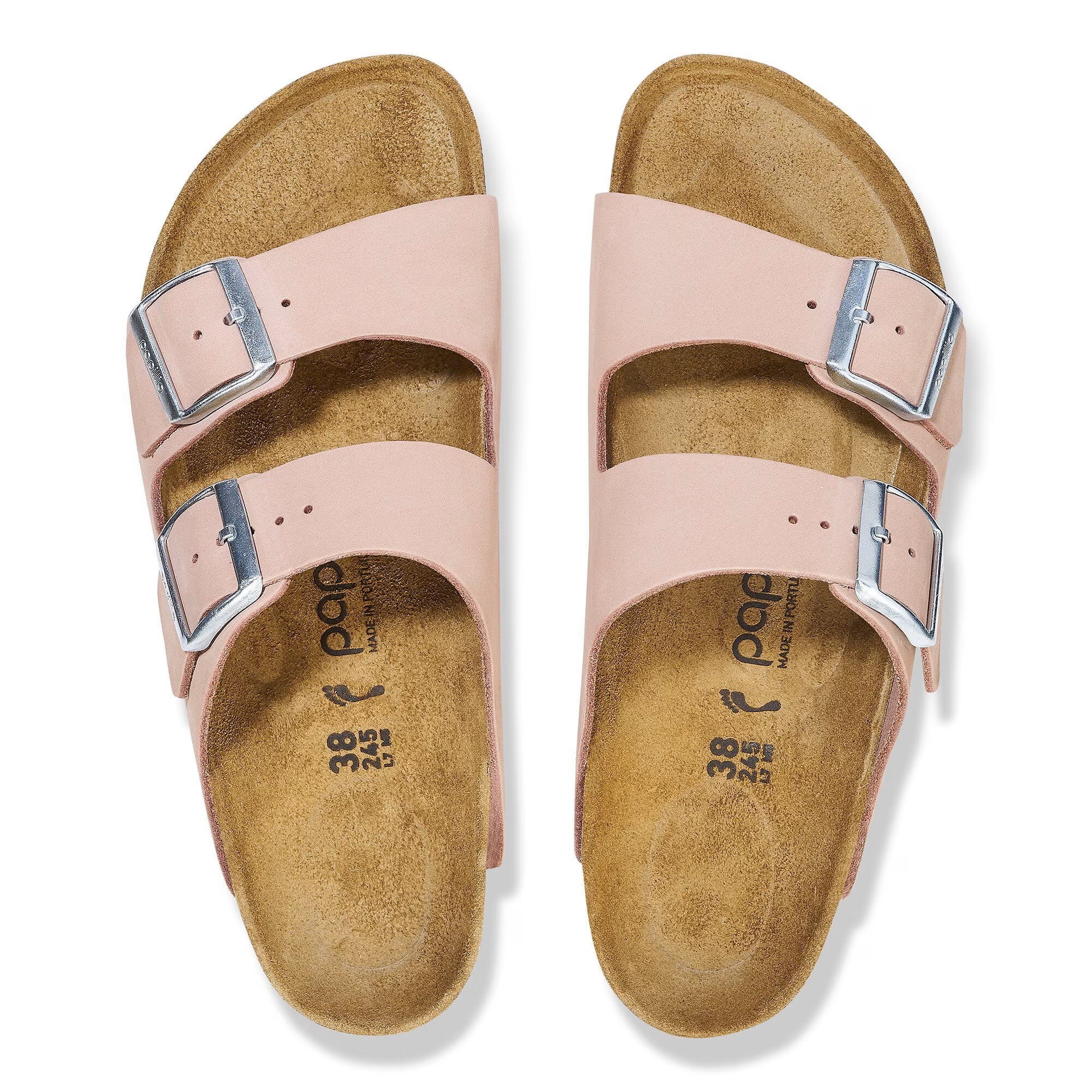 Birkenstock Arizona Platform Flex Nubuck Leather N