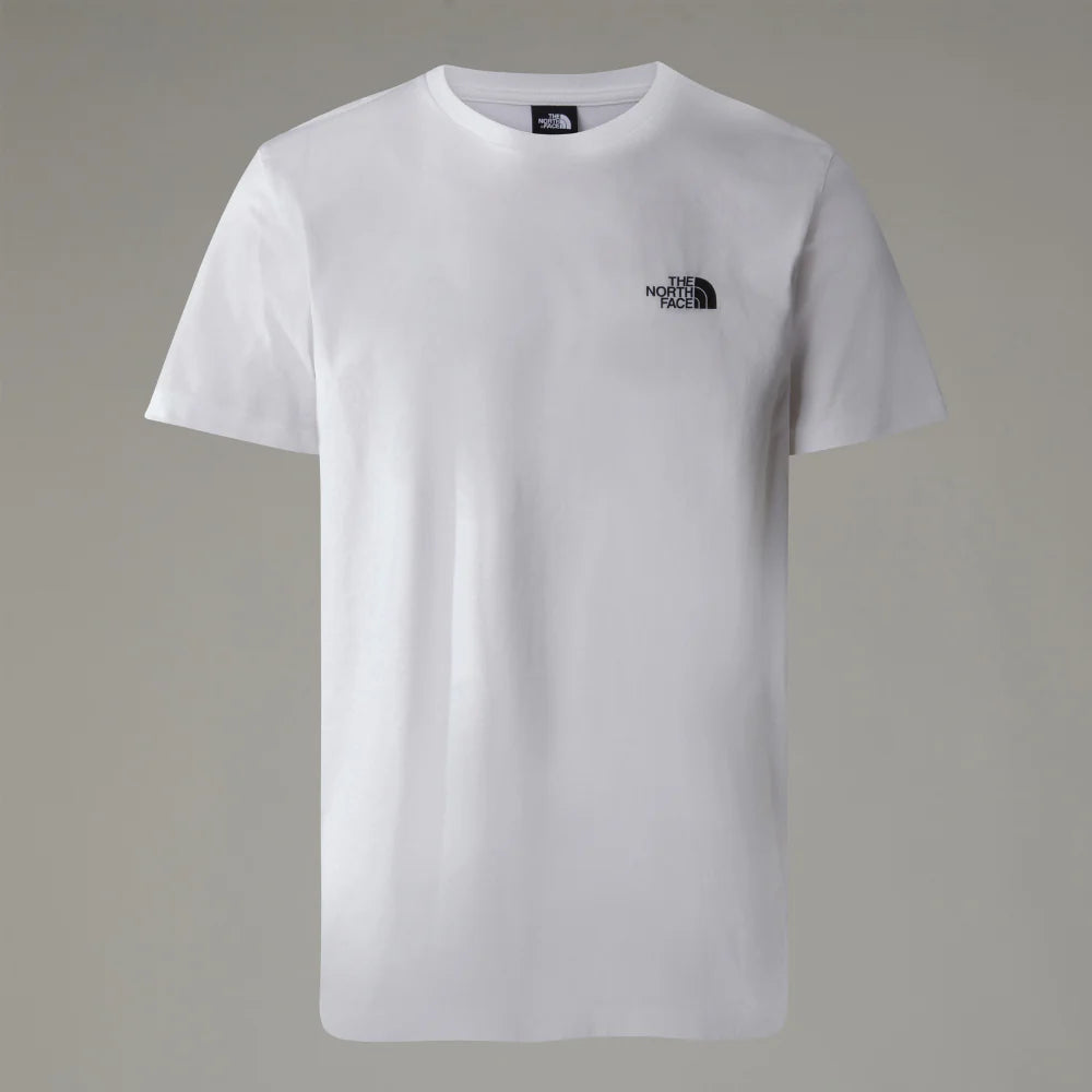 North Face Unisex Simple Dome Ss Tee White