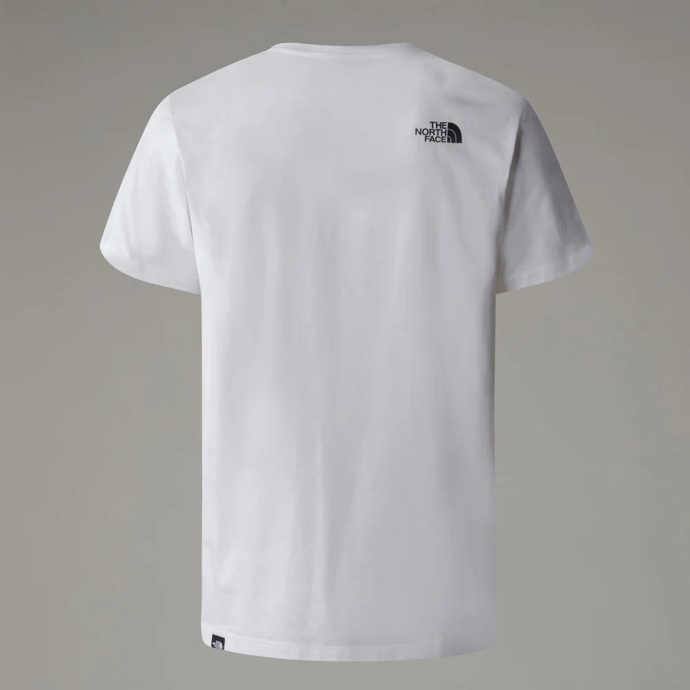 North Face Unisex Simple Dome Ss Tee White