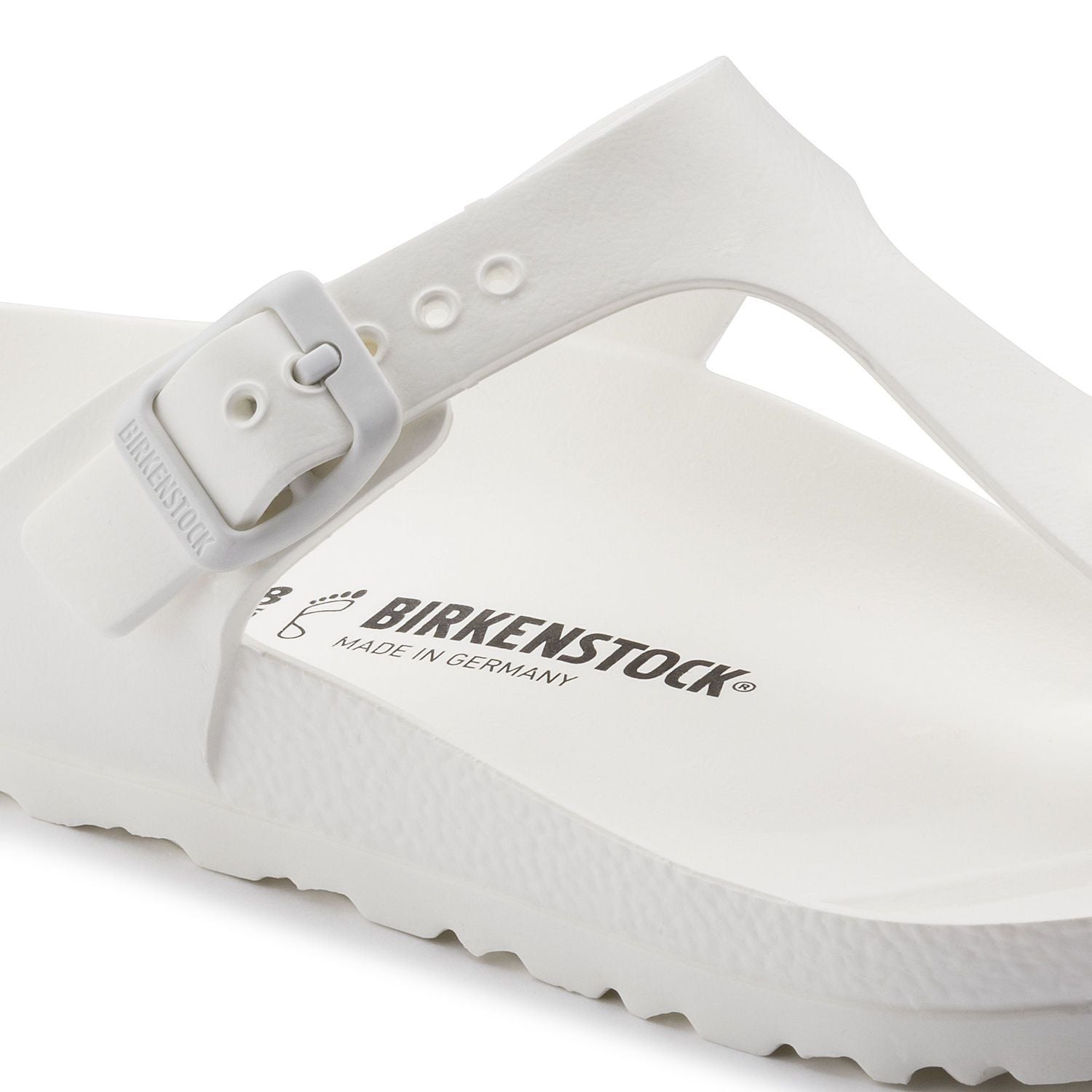 Birkenstock Unisex Gizeh EVA Regular White