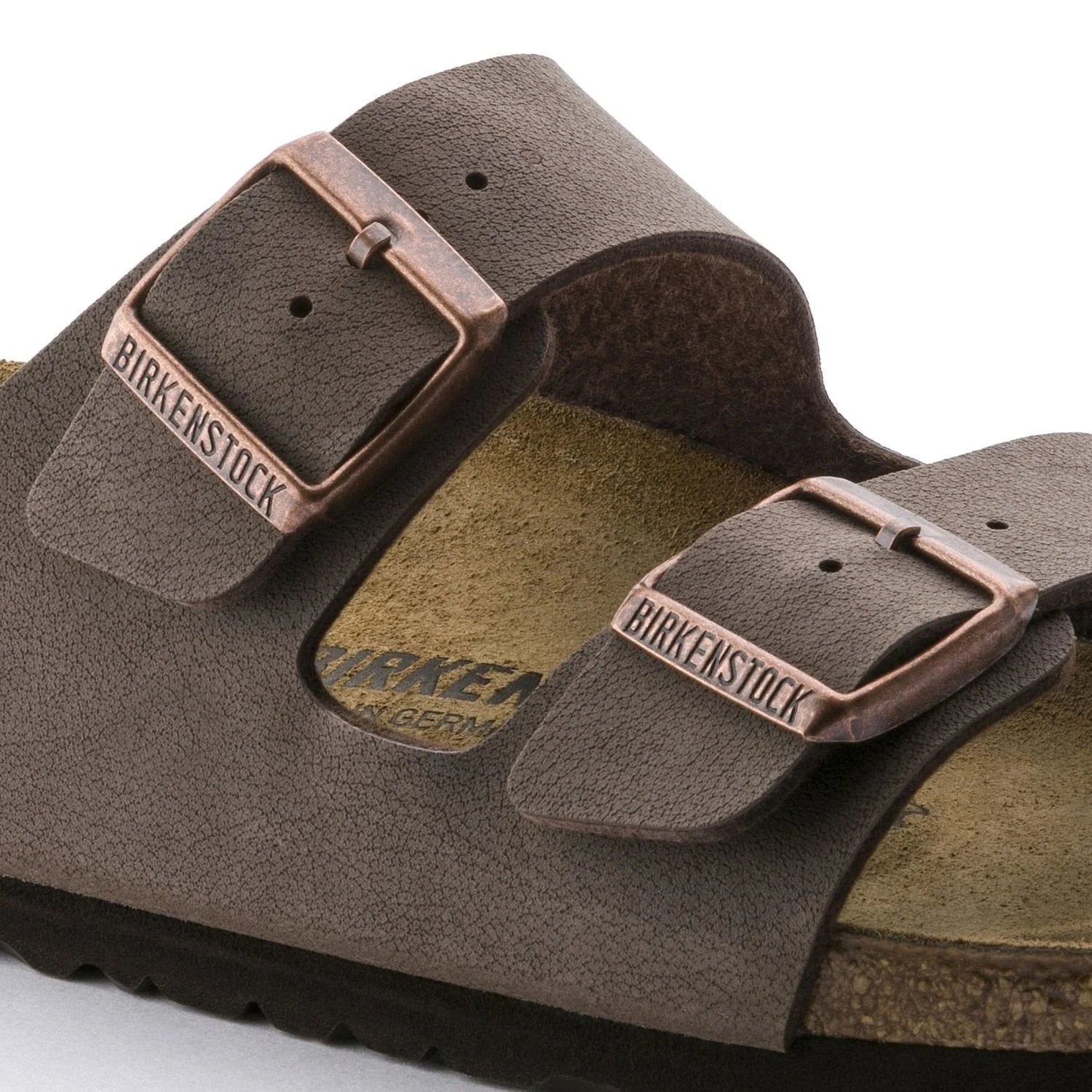 Birkenstock Unisex Arizona Birko-Flor Narrow Mocca