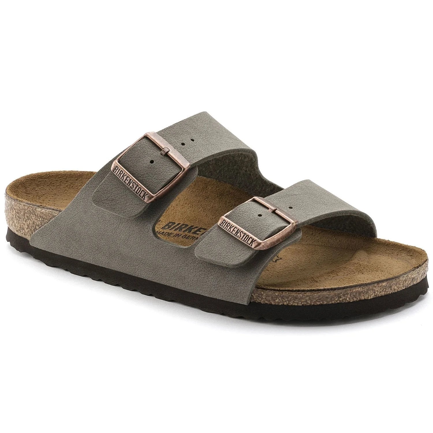 Birkenstock Arizona Birko-Flor Birki Narrow Stone