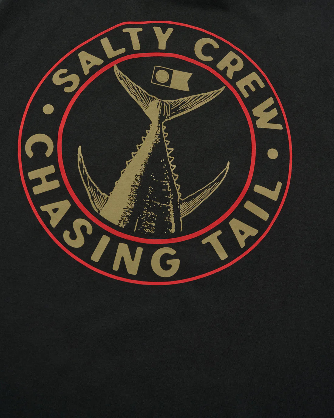 Salty Crew Mens Tailgate Premium Ss Tee Black