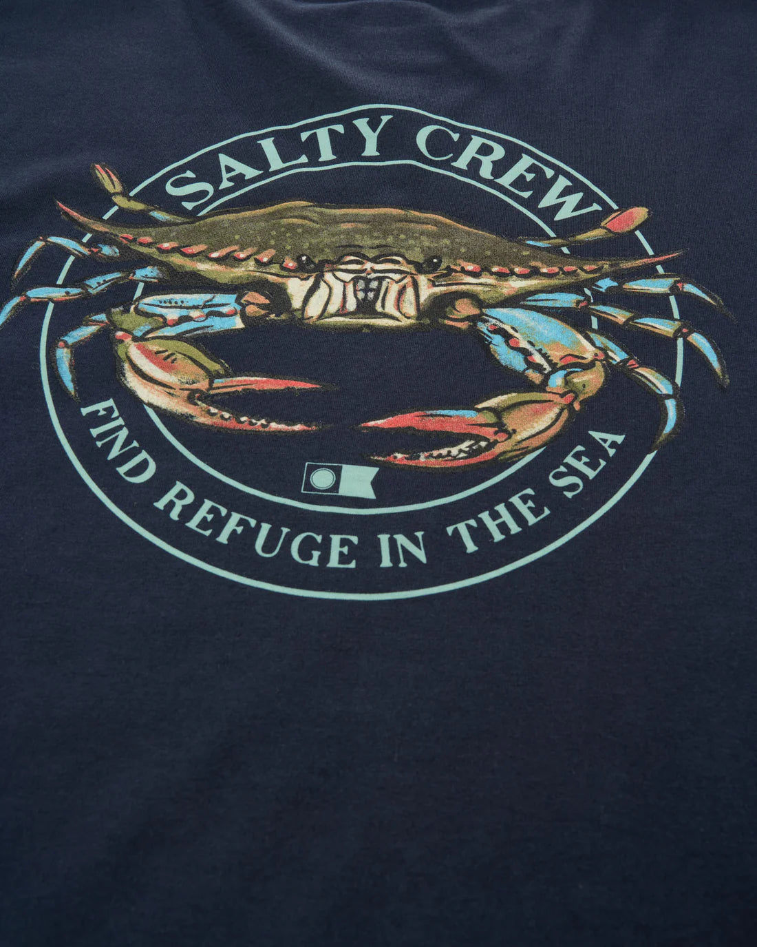 Salty Crew Mens Jimmy Premium Ss Tee Navy