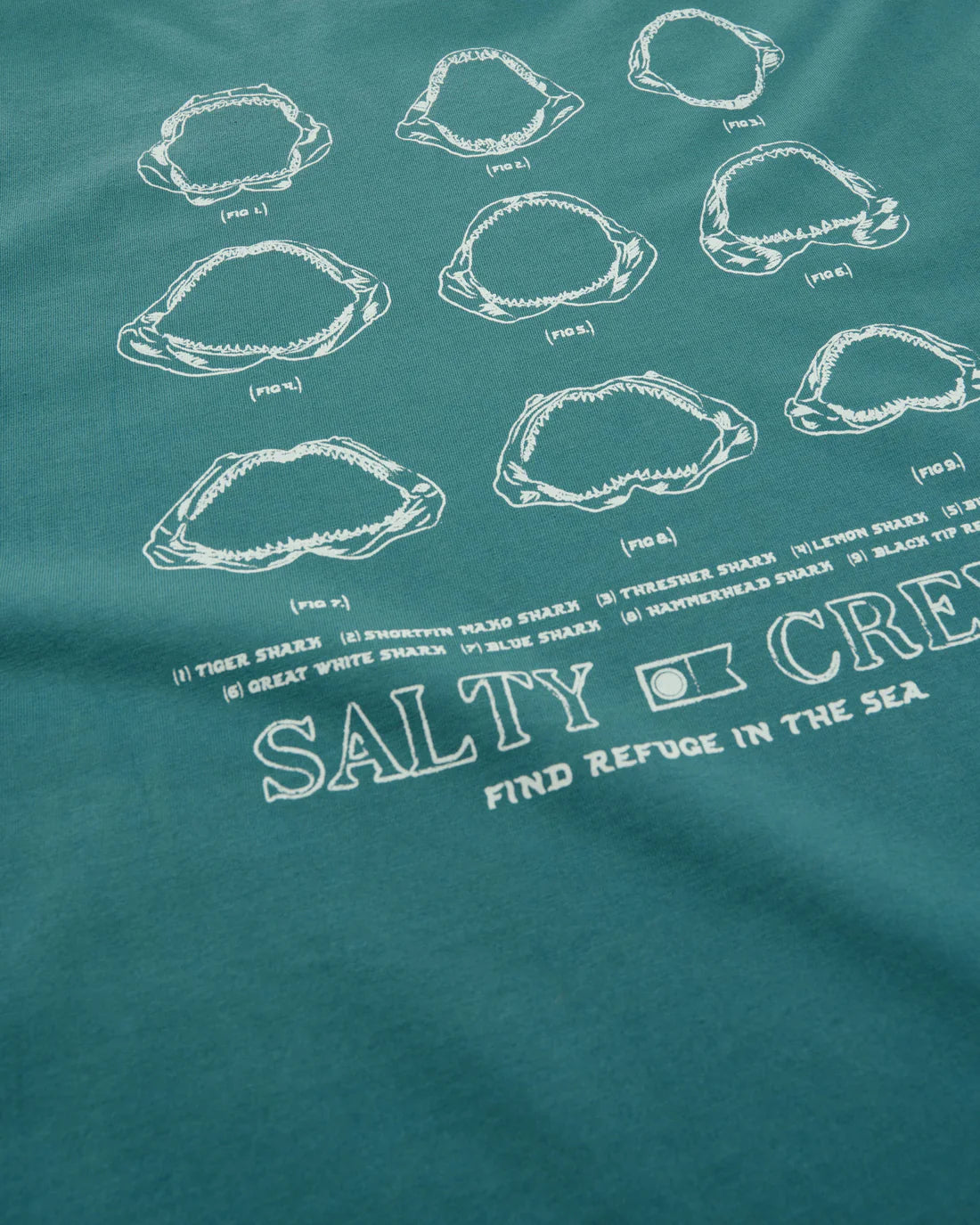 Salty Crew Unisex Jawbone Vintage Ss Teal
