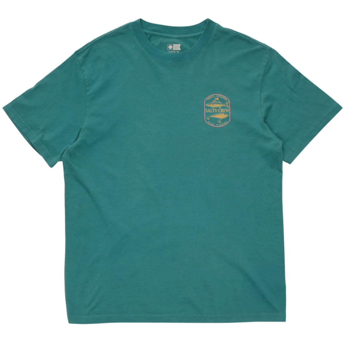 Salty Crew Mens Baited Classic Ss Tee Teal