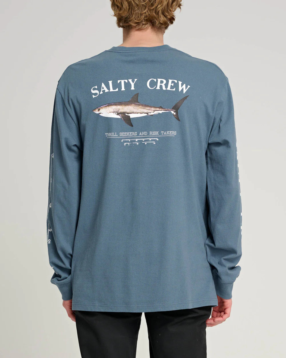 Salty Crew Mens Bruce Standard Ls Tee