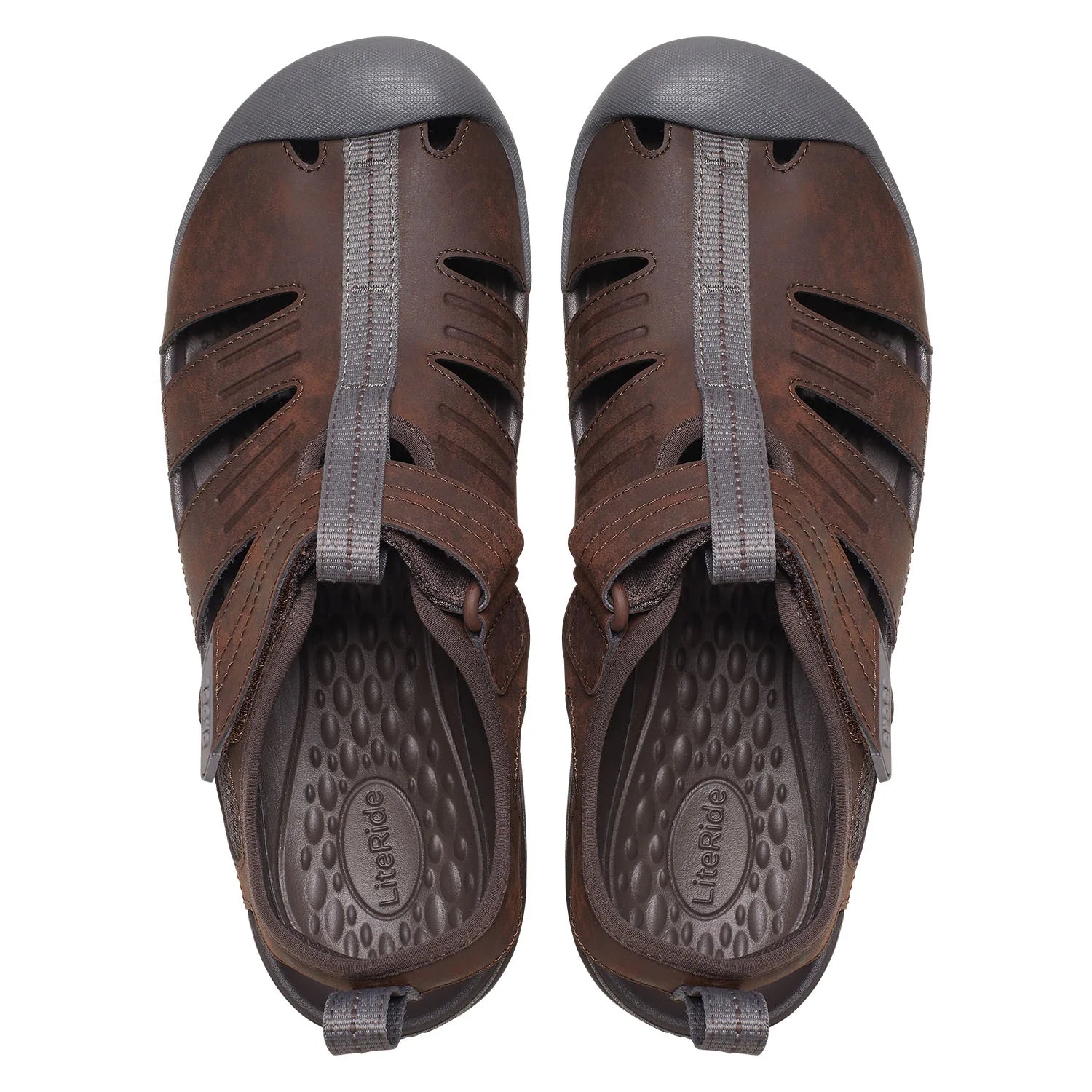 Crocs Unisex Yukon Fisherman Sandal Espresso