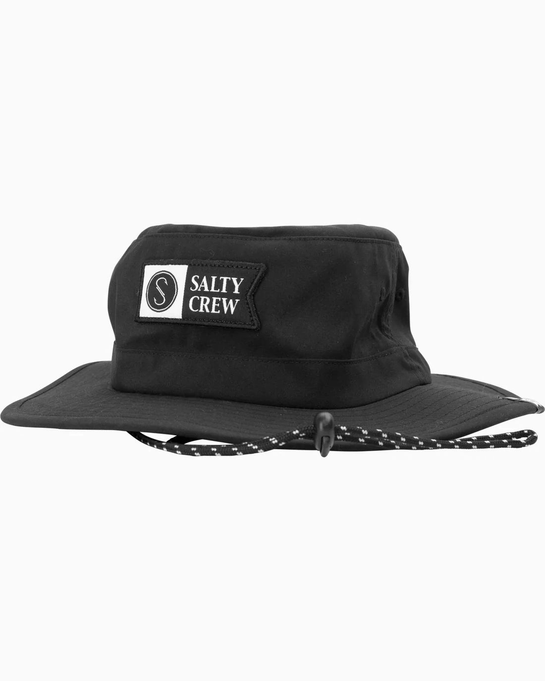 Salty Crew Mens Alpha Tech Boonie Hat Black