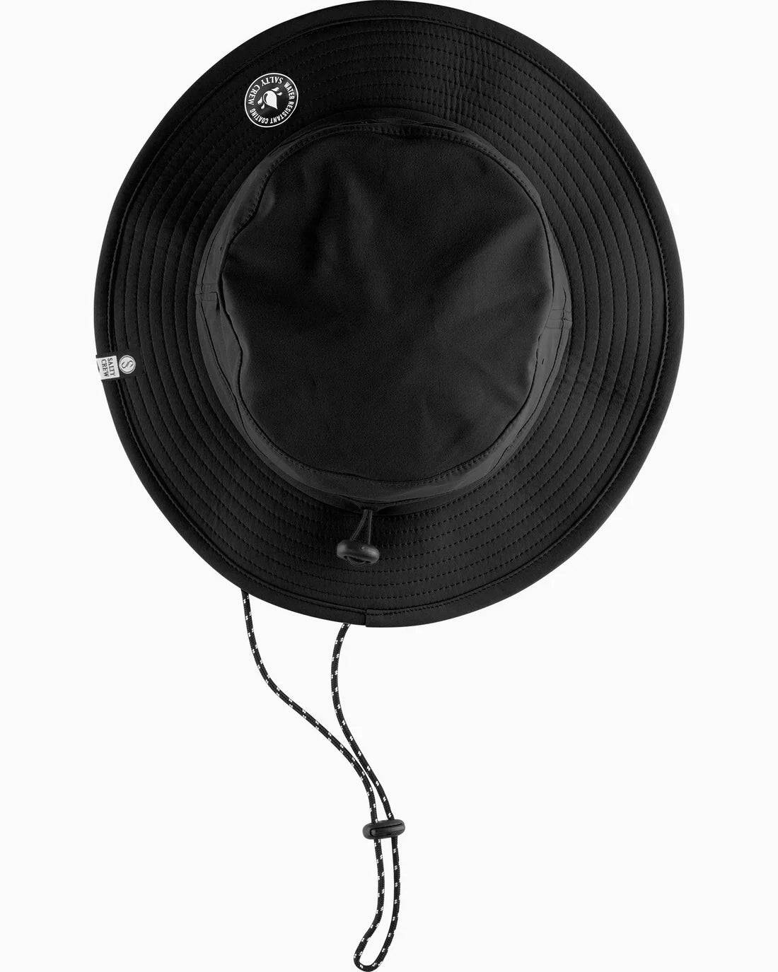 Salty Crew Mens Alpha Tech Boonie Hat Black