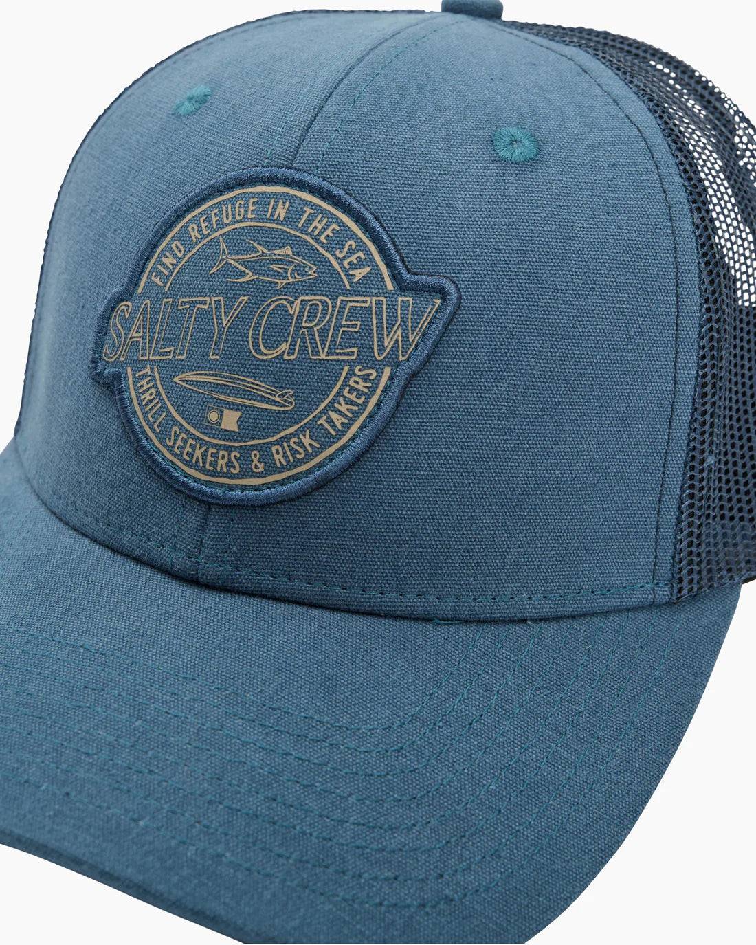 Salty Crew Mens Skewed Retro Trucker