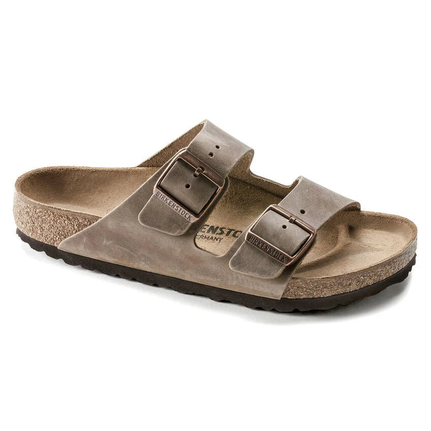 Birkenstock Unisex Arizona Oiled Narrow Tobacco